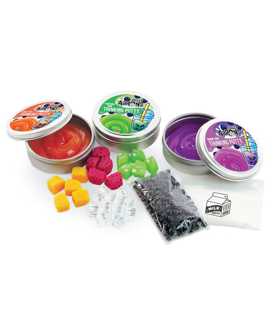 Set de 3 - Mixed by me boba thinking putty