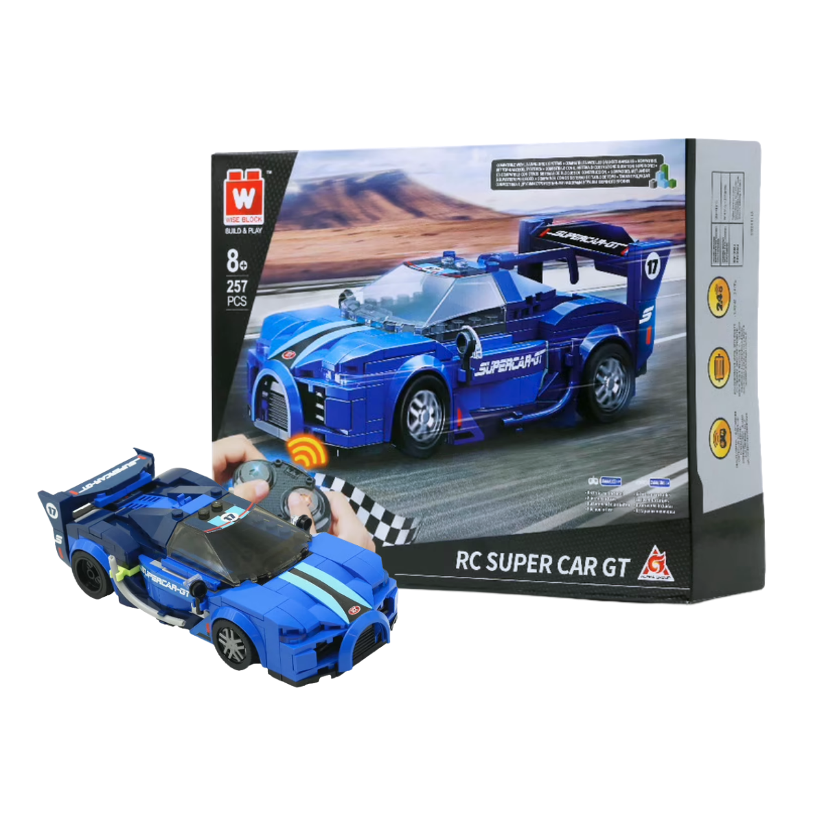 SET SUPER CAR GT - [RC LEGO]