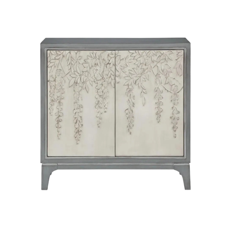 Bufetero Gray tallado en Madera 34x34''