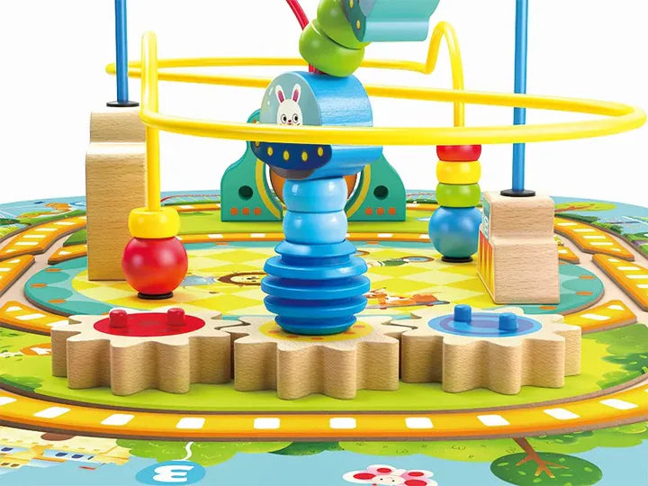 Twisting Railway Maze Table