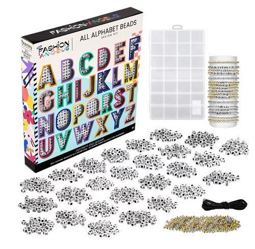 Kit para Pulseras - Alphabet Beads