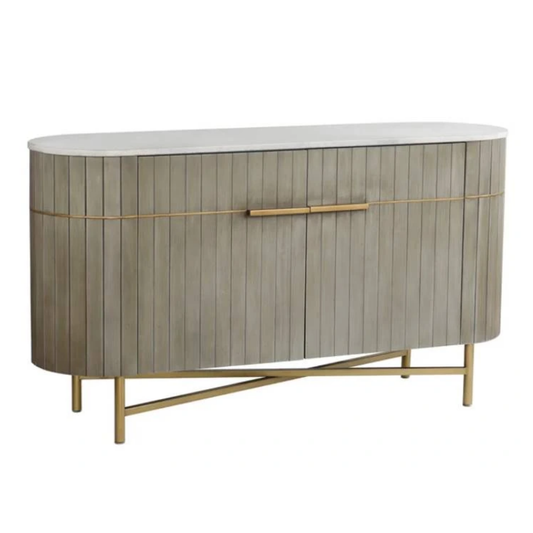 Bufetero Oval 2 Puertas