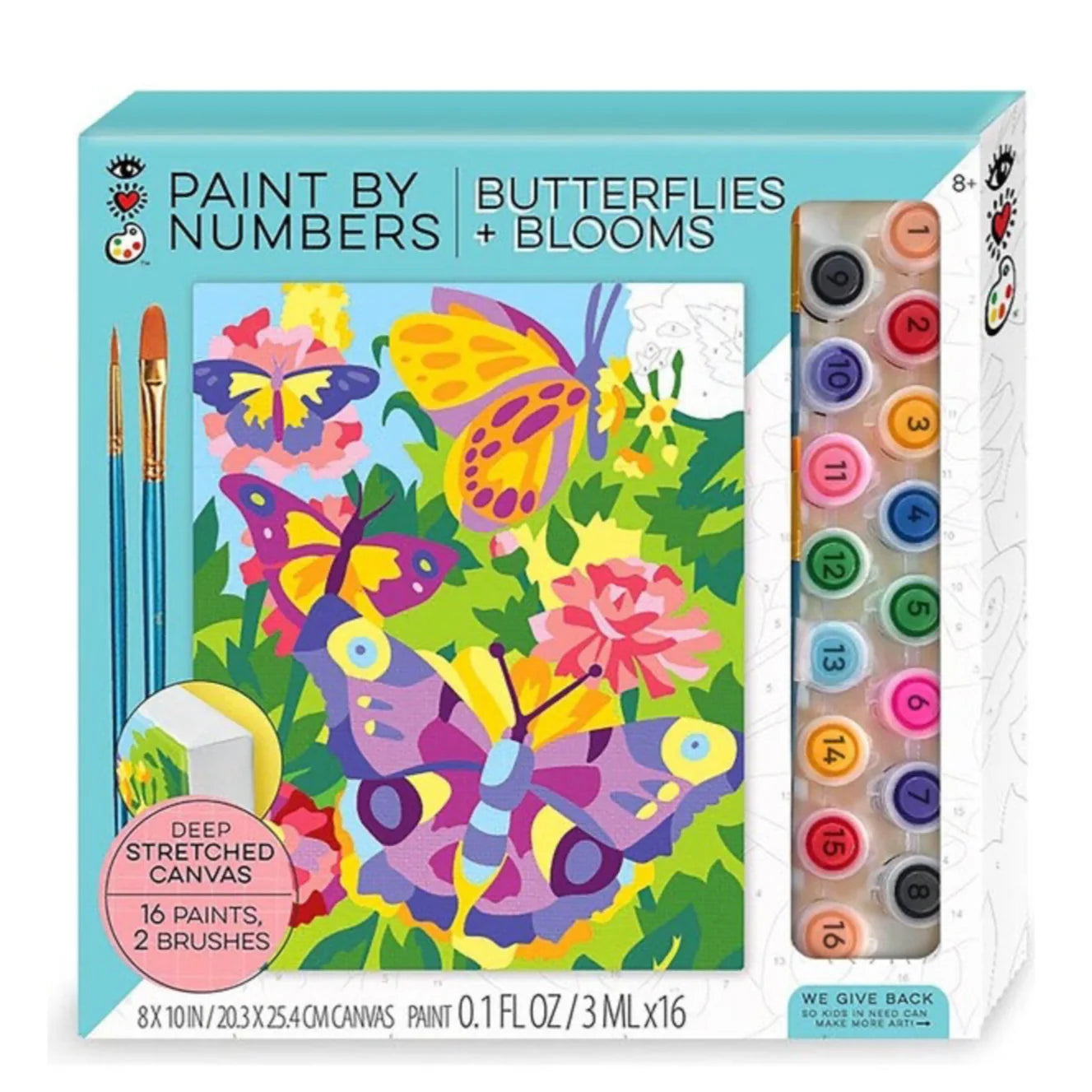 Mariposas y Flores - Paint By Numbers