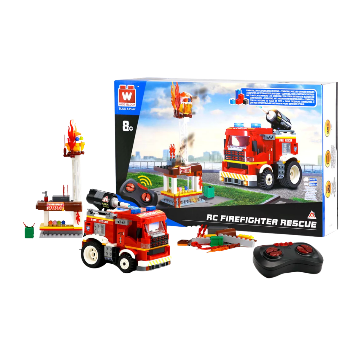 SET FIRETRUCK - [RC LEGO]