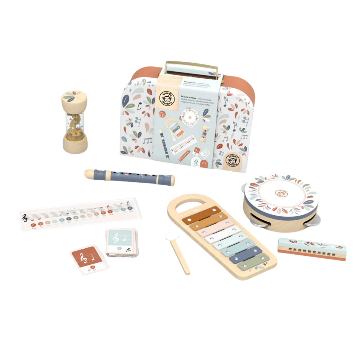 SET de 5 Instrumentos musicales