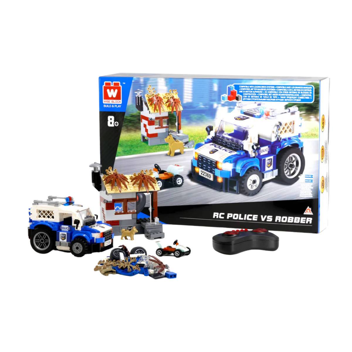 SET POLICE VS ROBBER - [RC LEGO]