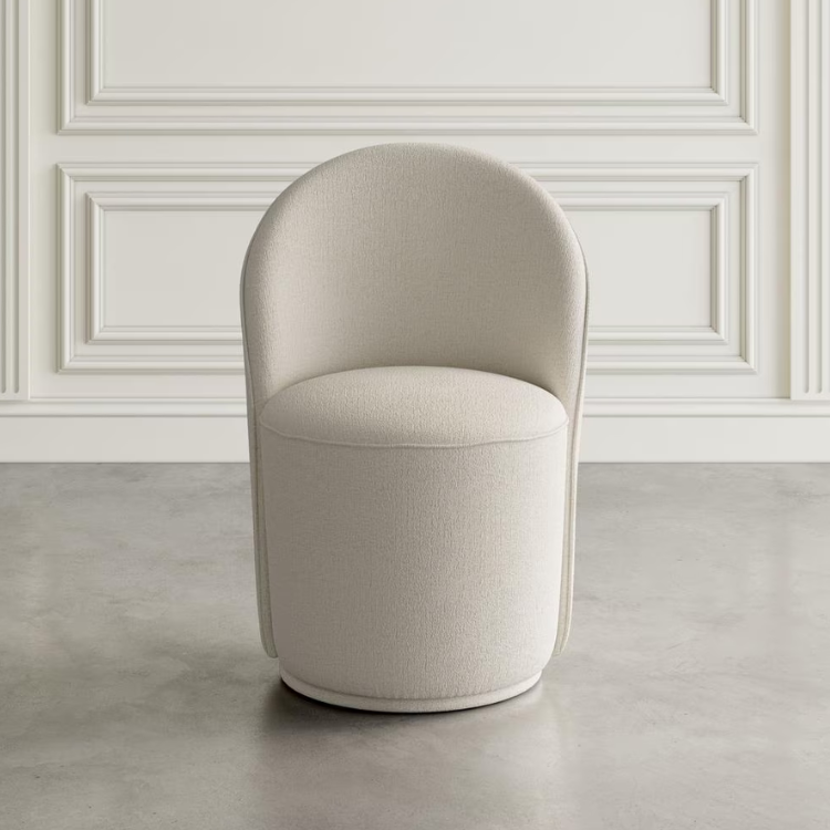 Silla Giratoria Landon Beige