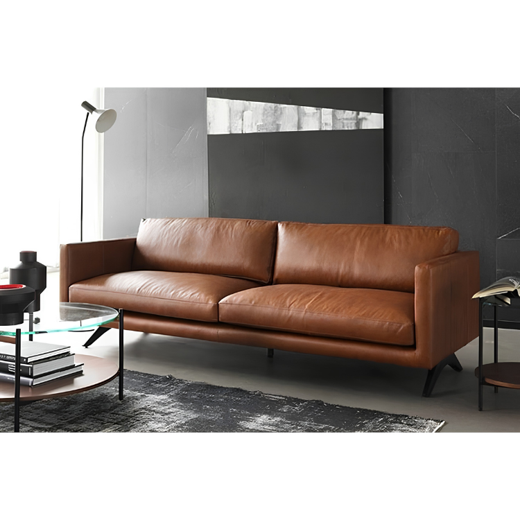 Sofa ROGERS Cuero Café