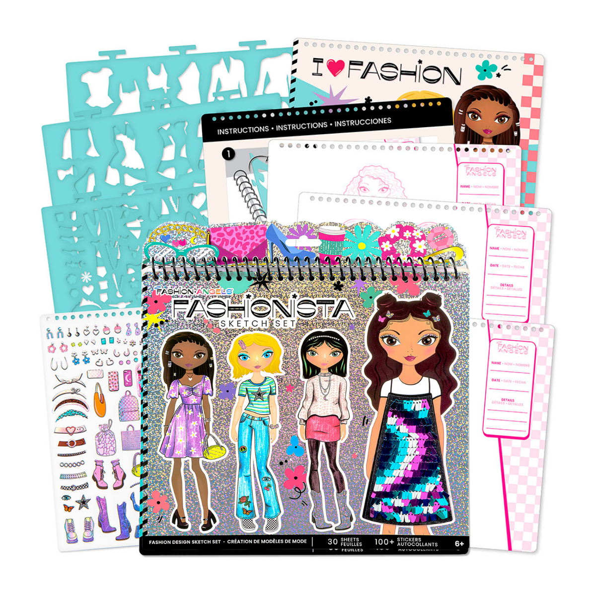 Fashionista Design Sketch Set