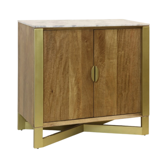 Bufetero de 2 puertas - Madera de Mango