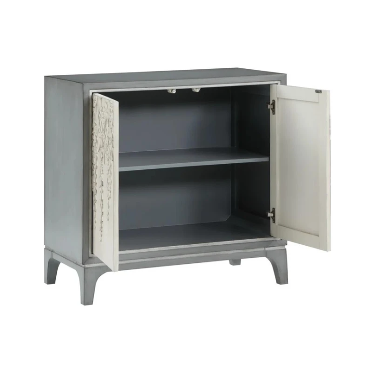 Bufetero Gray tallado en Madera 34x34''