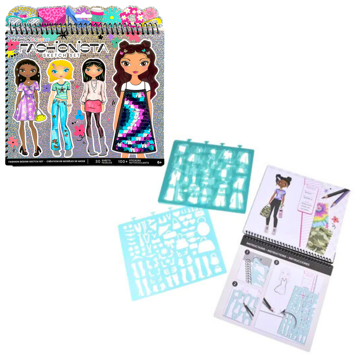 Fashionista Design Sketch Set