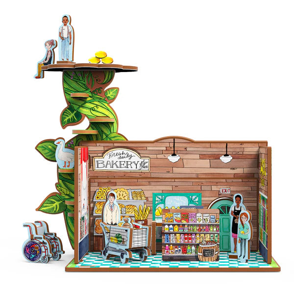 Jack and The Giant's Grocery Store - Rompecabezas 3D