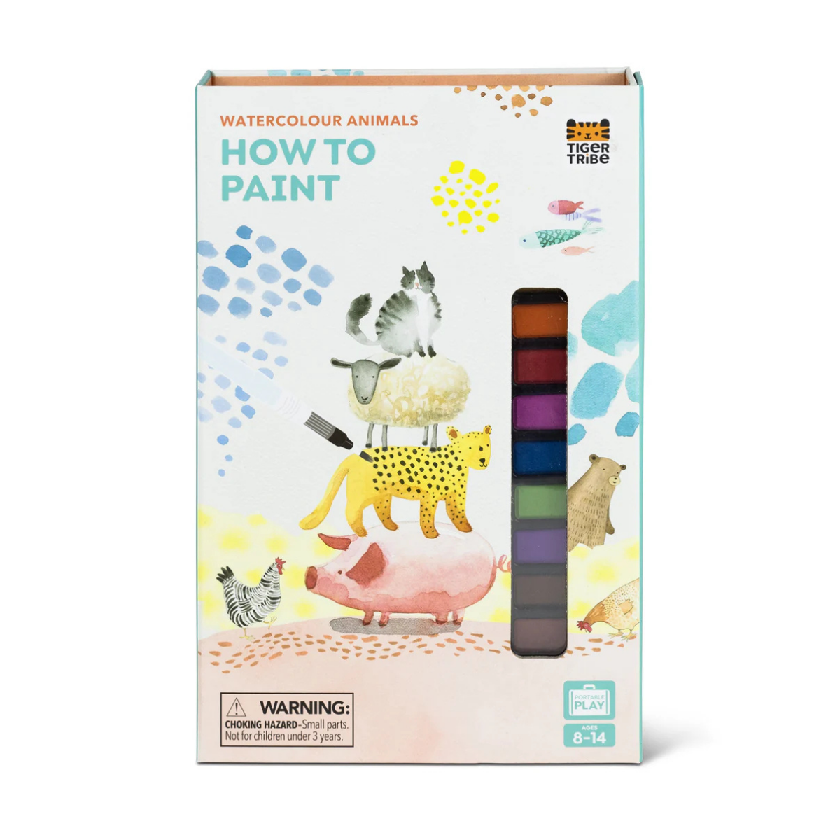 how to paint watercolour  animals