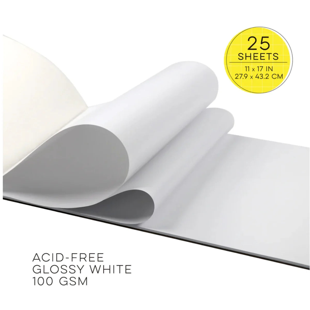 JUMBO FINGER PAINT PAPER PAD 25 SHEETS