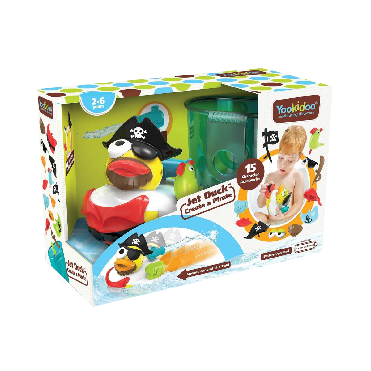 Jet duck create a pirate