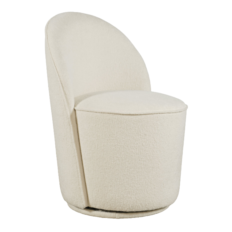 Silla Giratoria Landon Beige