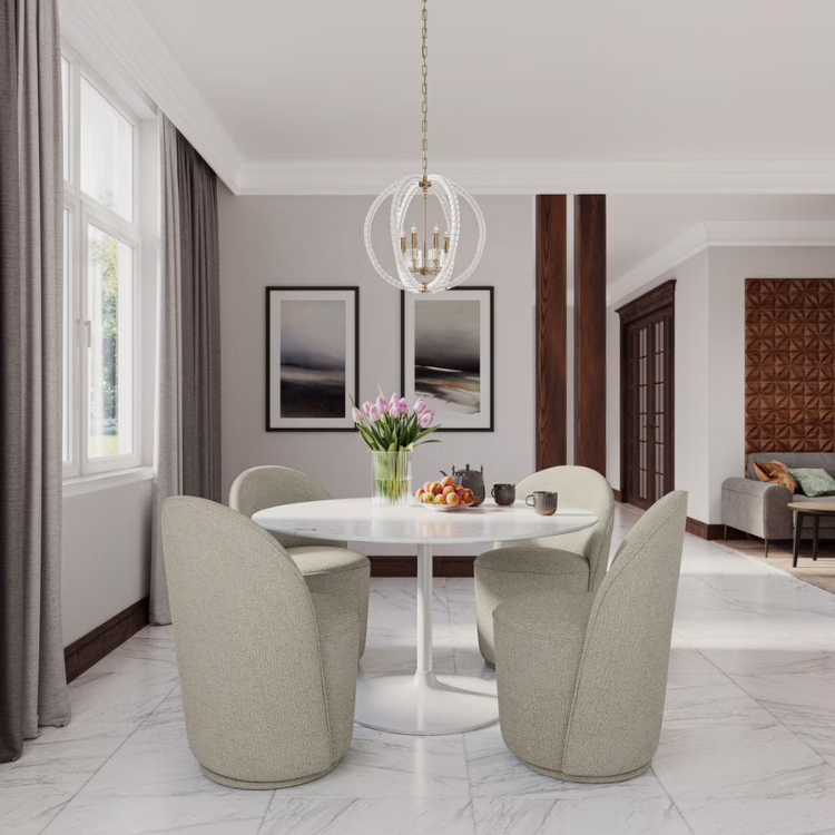 Silla Giratoria Landon Grey