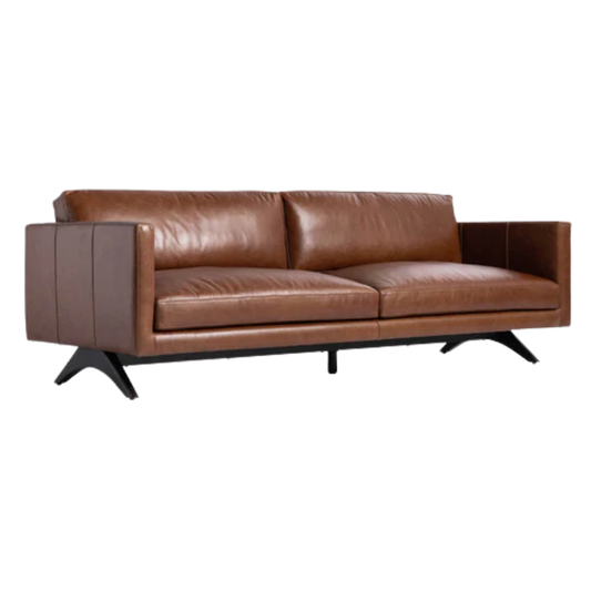 Sofa ROGERS Cuero Café