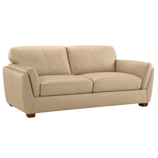 Sofá EBONY - Cuero Wheat