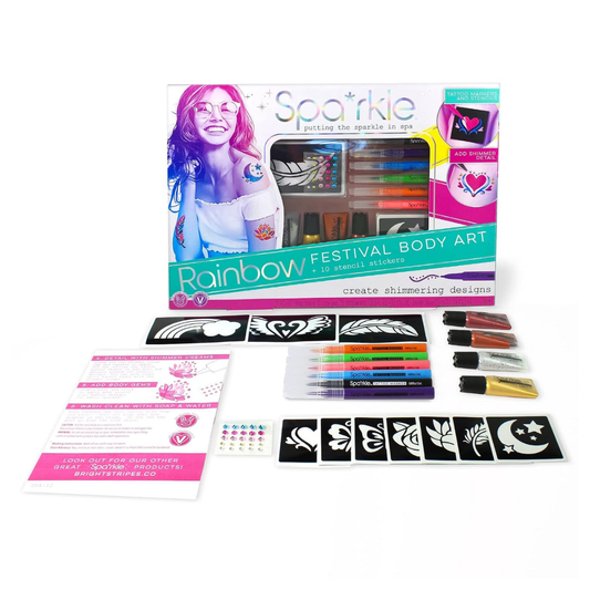 Rainbow Festival Boby art