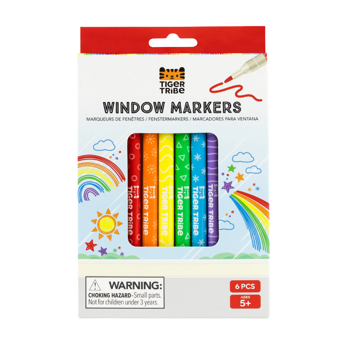 6 WINDOW MARKERS