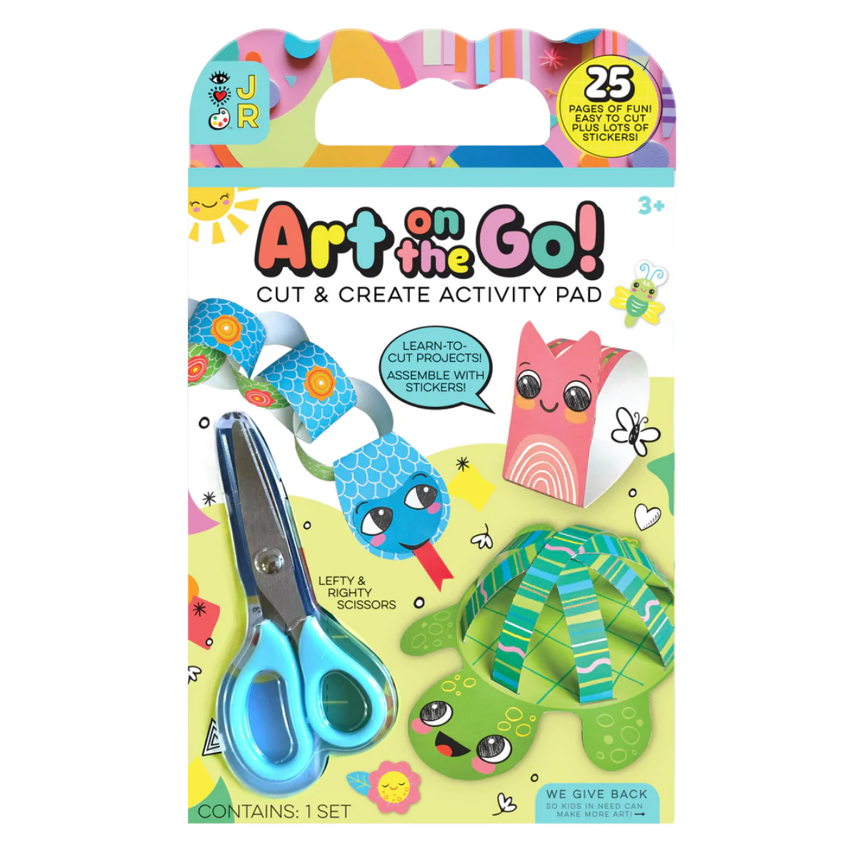 Art on the go!  Cut & Create Activity Pad