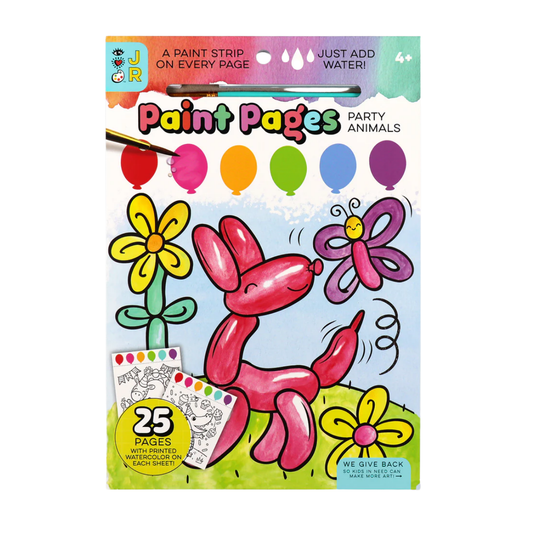 Paint Pages PARTY ANIMALS