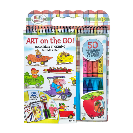 Libreta + Crayolas - ART ON THE GO!