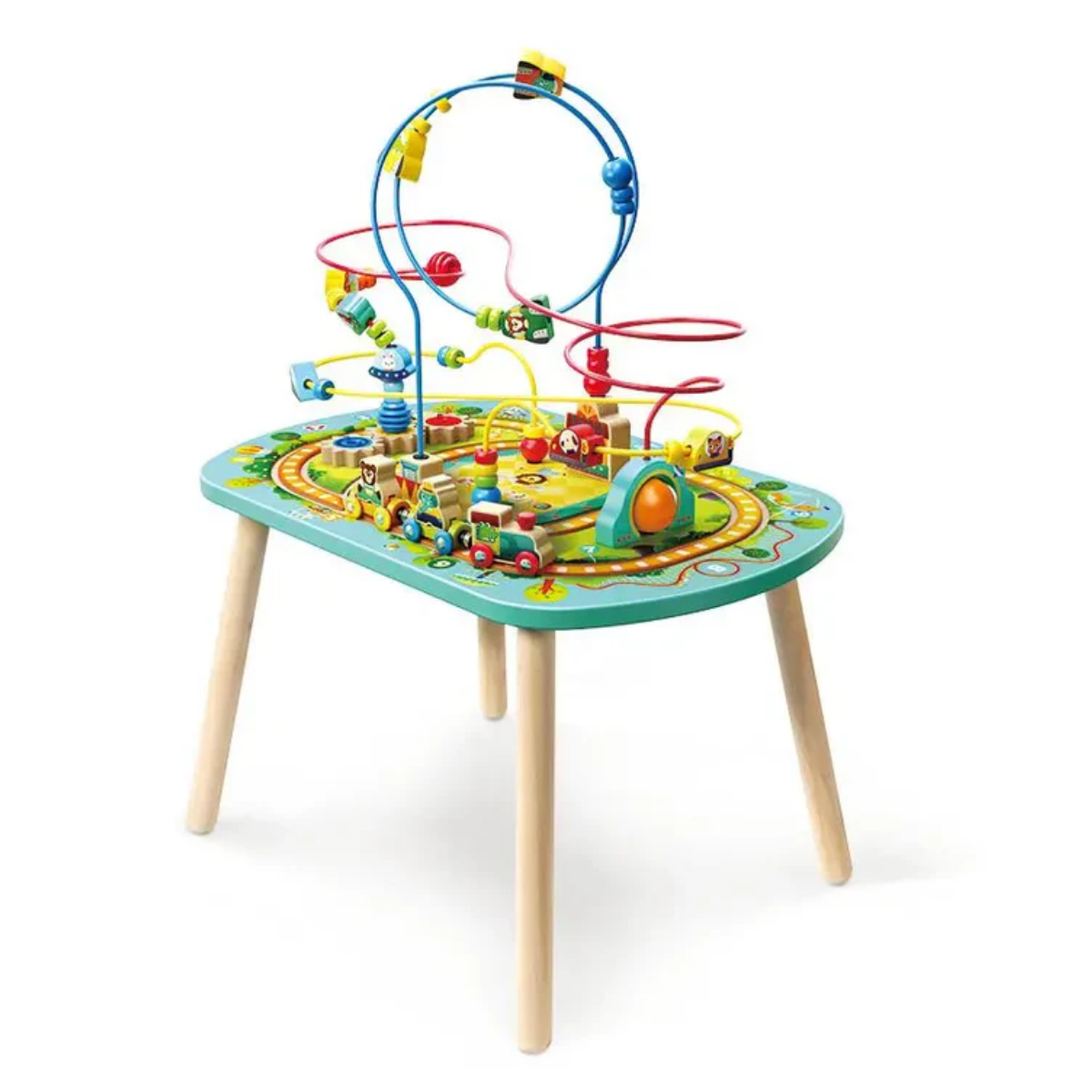 Twisting Railway Maze Table